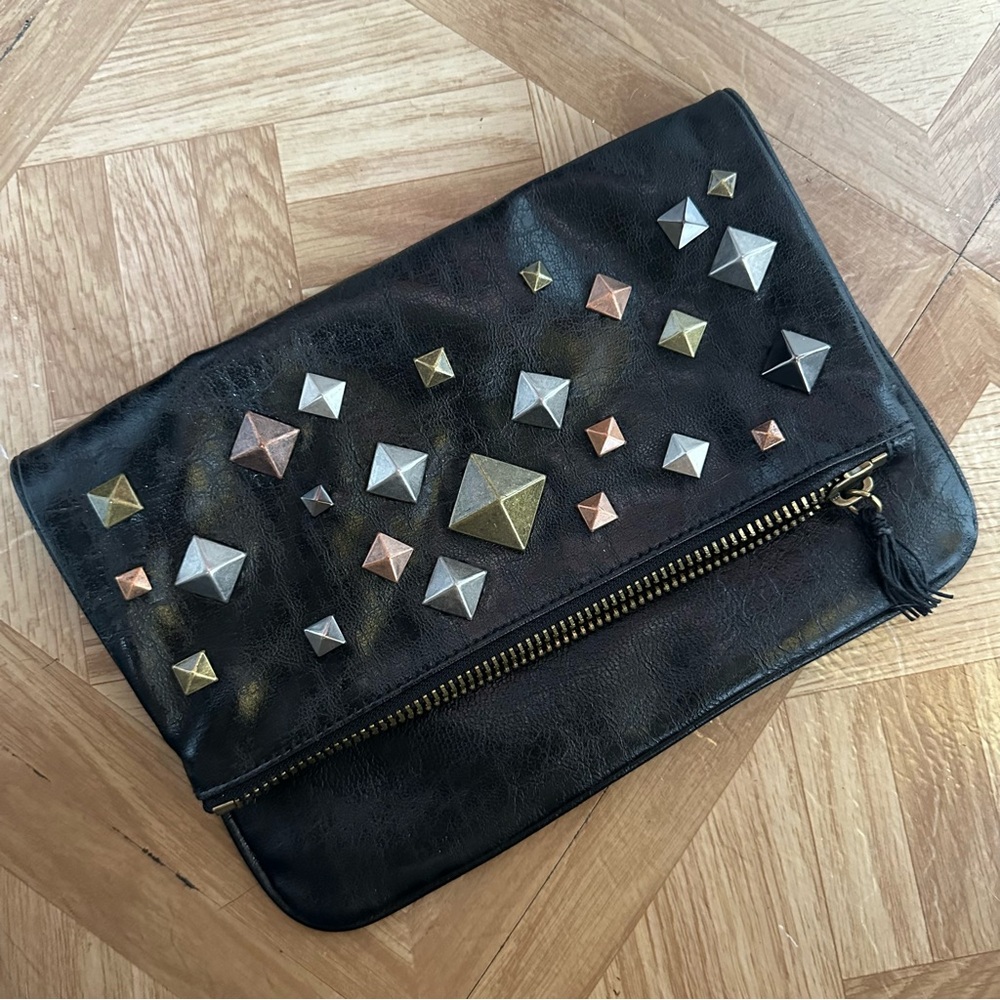 Rachel Roy Studded Foldable Clutch
